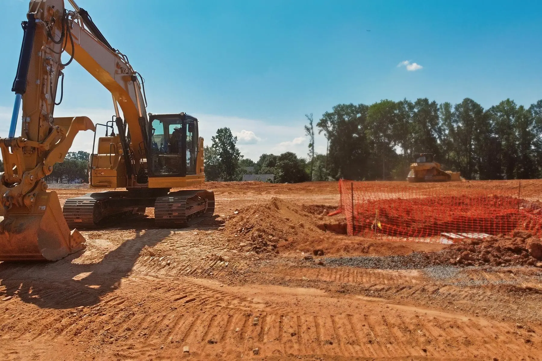 Titan Construction tractor supporting field operations